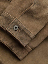 Load image into Gallery viewer, Saddle Vintage Suede Interstate Jacket